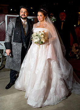 anna netrebko in irina vitjaz for her wedding thumb
